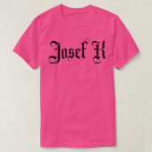 Josef K 1 T-Shirt (Design vorne)