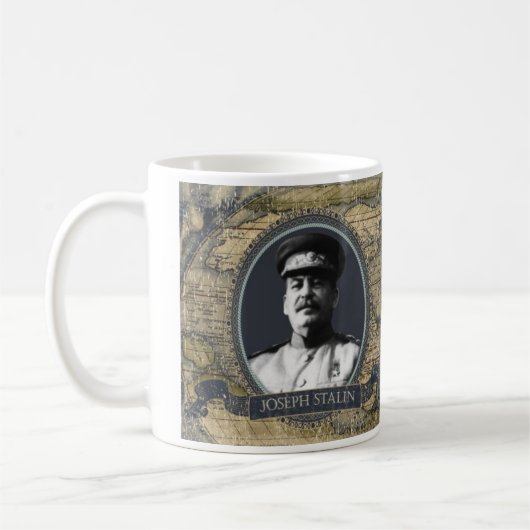 Josef Stalin historische Tasse (Links)