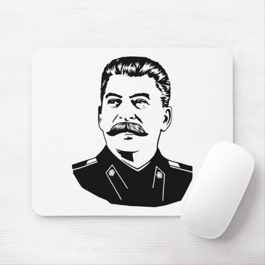 Josef Stalin Porträt Mousepad (Mit Mouse)
