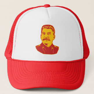 Josef Stalin Porträt Truckerkappe