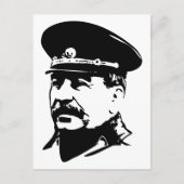 Josef Stalin, UdSSR, CCCP, Sowjetunion, Kommunismu Postkarte (Vorderseite)