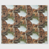 Josef Theodor Hansen Ponte Della Tana Venice Geschenkpapier (Flach)