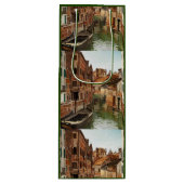 Josef Theodor Hansen Ponte Della Tana Venice Geschenktüte Für Weinflaschen (Vorderseite)