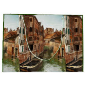 Josef Theodor Hansen Ponte Della Tana Venice Große Geschenktüte (Rückseite)