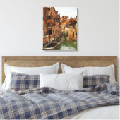 Josef Theodor Hansen Ponte Della Tana Venice Leinwanddruck (Insitu (Schlafzimmer))