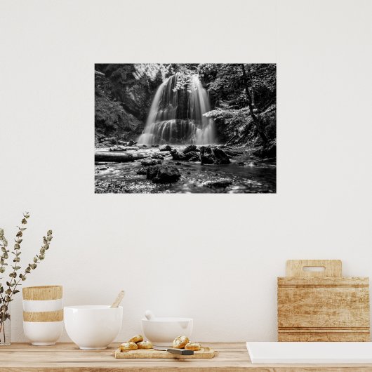 Josefsthaler Wasserfall Poster (Küche)