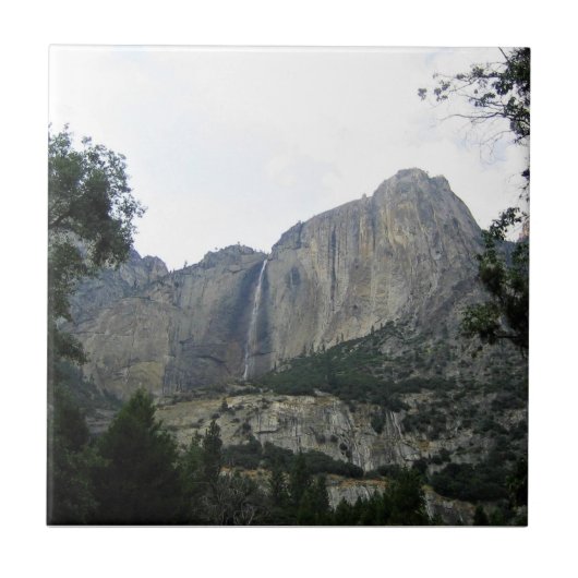 Josemite Falls, Yosemite National Park, CA Fliese (Vorderseite)