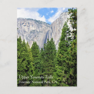 Josemite Falls, Yosemite National Park, CA P Postkarte