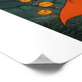 Joseon Witch - Retro Vintag Hanbok Poster (Ecke)