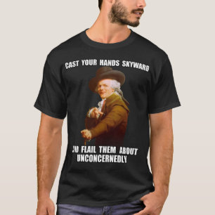 Josepf Ducreux Rap übergibt gen Himmel T-Shirt