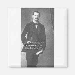 Joseph Anton Bruckner 1854 Magnet