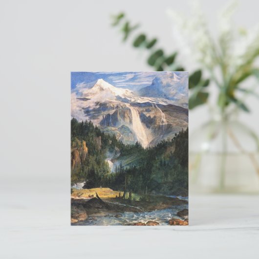 Joseph Anton Koch, Schmadribach Wasserfall, 1822 Postkarte (Stehend Vorderseite)