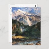 Joseph Anton Koch, Schmadribach Wasserfall, 1822 Postkarte (Vorne/Hinten)