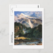 Joseph Anton Koch - Schmadribach Wasserfall, 1822 Postkarte (Vorne/Hinten)