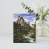 Joseph Anton Koch, Wetterhorn von der Rosenlaui Postkarte (Stehend Vorderseite)