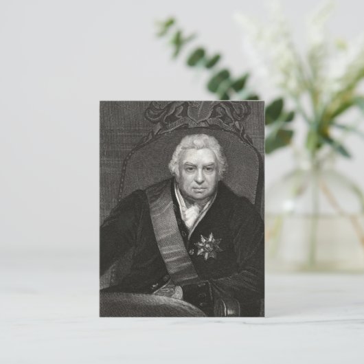 Joseph Banks Postkarte (Stehend Vorderseite)