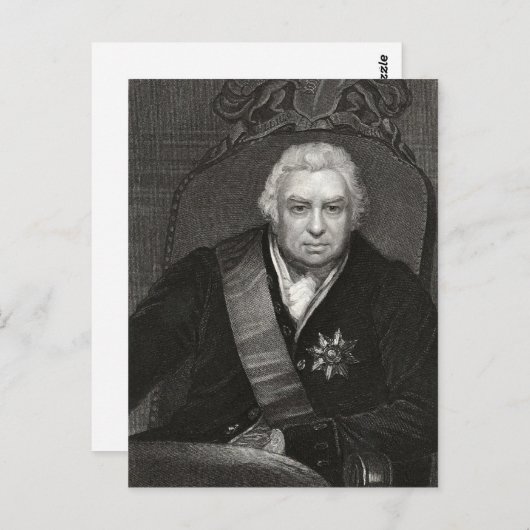 Joseph Banks Postkarte (Vorne/Hinten)