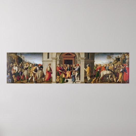 Joseph bekommt seine Brüder, c. 1515 Poster (Vorne)