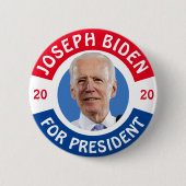 Joseph Biden for President 2020 Button (Vorderseite)