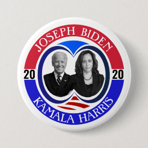 Joseph Biden & Kamala Harris 2020 Button