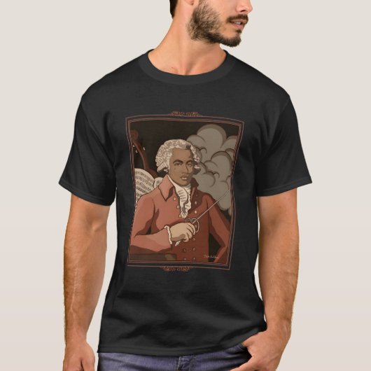 Joseph Bologne Chevalier De Saint-Georges Al T-Shirt (Vorderseite)