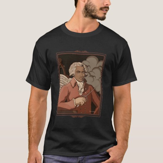 Joseph Bologne Chevalier De Saint-Georges Al T-Shirt (Vorderseite)