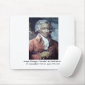 Joseph Bologne, Chevalier de Saint-Georges Mousepad (Mit Mouse)