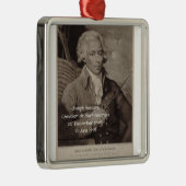 Joseph Bologne Chevalier de Saint-Georges Ornament Aus Metall (Rechts)