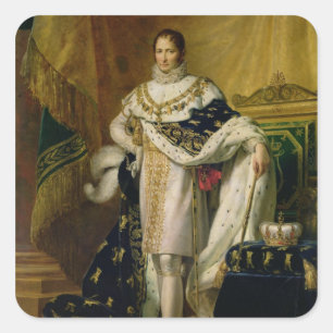 Joseph Bonaparte nach 1808 Quadratischer Aufkleber
