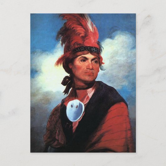 Joseph Brant Postkarte (Vorderseite)