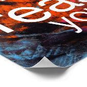 Joseph Campbell Zitat Poster (Ecke)