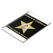 Joseph Carrillo - entscheidender Notizblock (Linke Seite)