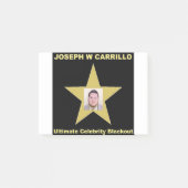 Joseph Carrillo - entscheidender Post-it Klebezettel (Vorderseite)