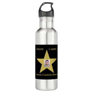 Joseph Carrillo - Ultimate Celebrity Blackout Edelstahlflasche