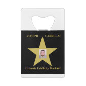 Joseph Carrillo - Ultimate Celebrity Blackout Geldbeutel Flaschenöffner (Rückseite)