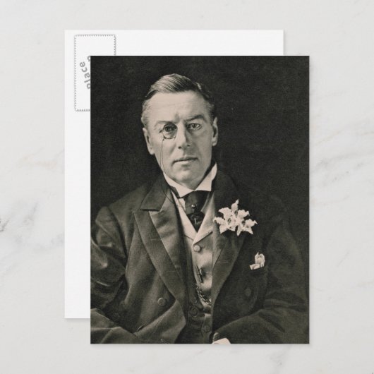 Joseph Chamberlain Postkarte (Vorne/Hinten)