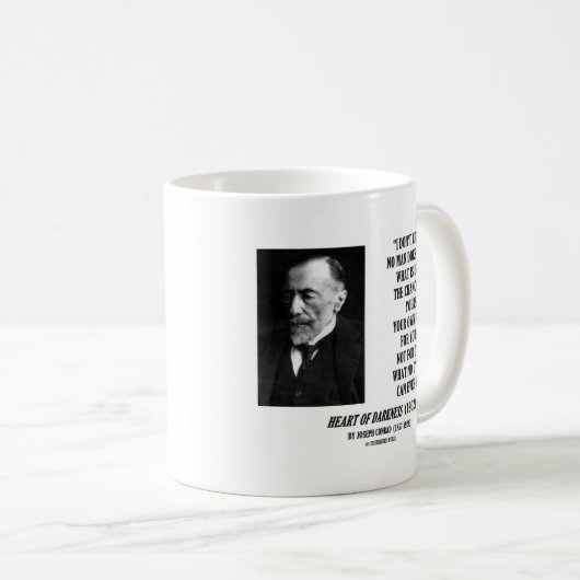 Joseph Conrad-Arbeits-Möglichkeit Ihr eigenes Kaffeetasse (VorderseiteRechts)