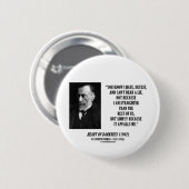 Joseph Conrad-Hass verabscheuen Lüge entsetzt mich Button (Vorne & Hinten)