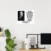 Joseph Conrad Source Evil Man Capable Wickedness Poster (Heimbüro)