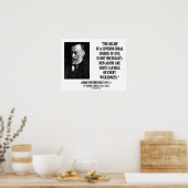 Joseph Conrad Source Evil Man Capable Wickedness Poster (Küche)