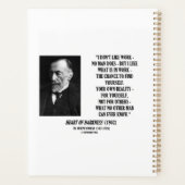 Joseph Conrad Work Chance Ihre eigene Realität Zit Planer (Rückseite)