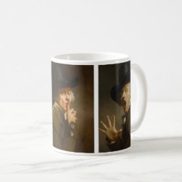 Joseph Ducreux Collage Kaffeetasse