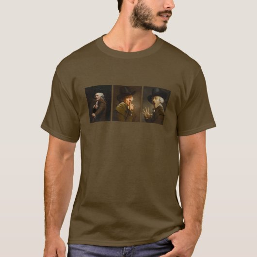 Joseph Ducreux Collage T-Shirt (Vorderseite)