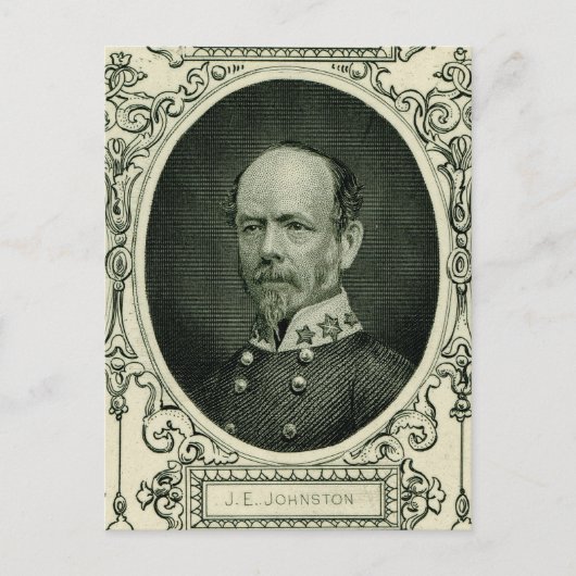 Joseph E. Johnston Postkarte (Vorderseite)