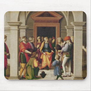 Joseph empfängt seine Brüder, C. 1515 Mousepad