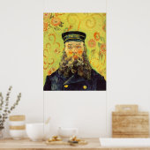 Joseph Etienne Roulin (Postman) Canvas Print Poster (Küche)