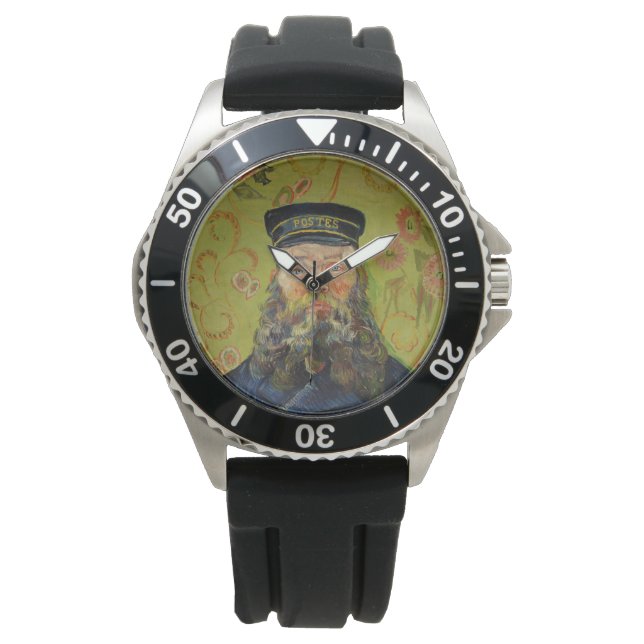 Joseph-Étienne Roulin (von Vincent van Gogh) Armbanduhr (Vorderseite)