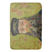 Joseph-Étienne Roulin (von Vincent van Gogh) Badematte (Vorderseite Vertikal)
