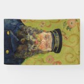 Joseph-Étienne Roulin (von Vincent van Gogh) Banner (Horizontal)