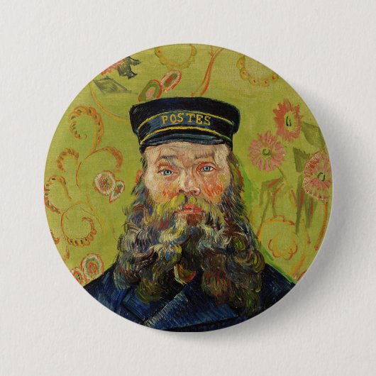 Joseph-Étienne Roulin (von Vincent van Gogh) Button (Vorderseite)